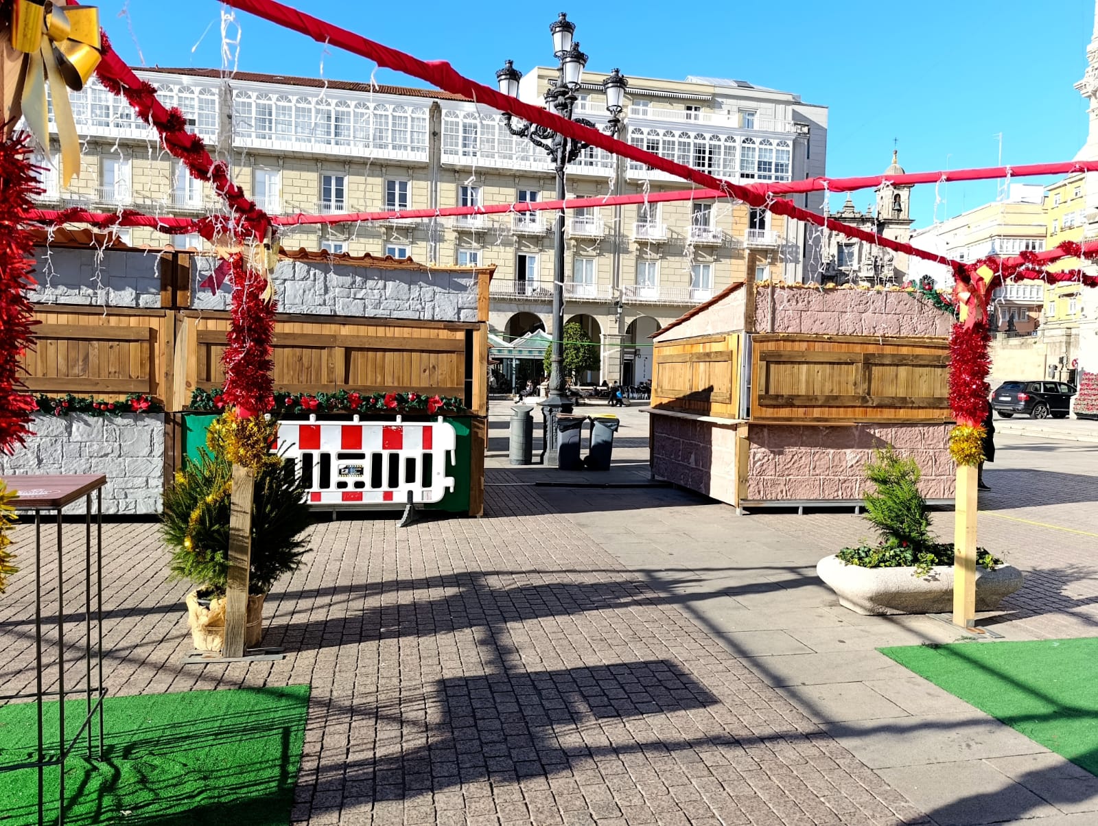 Mercadillo navideño de A Coruña
