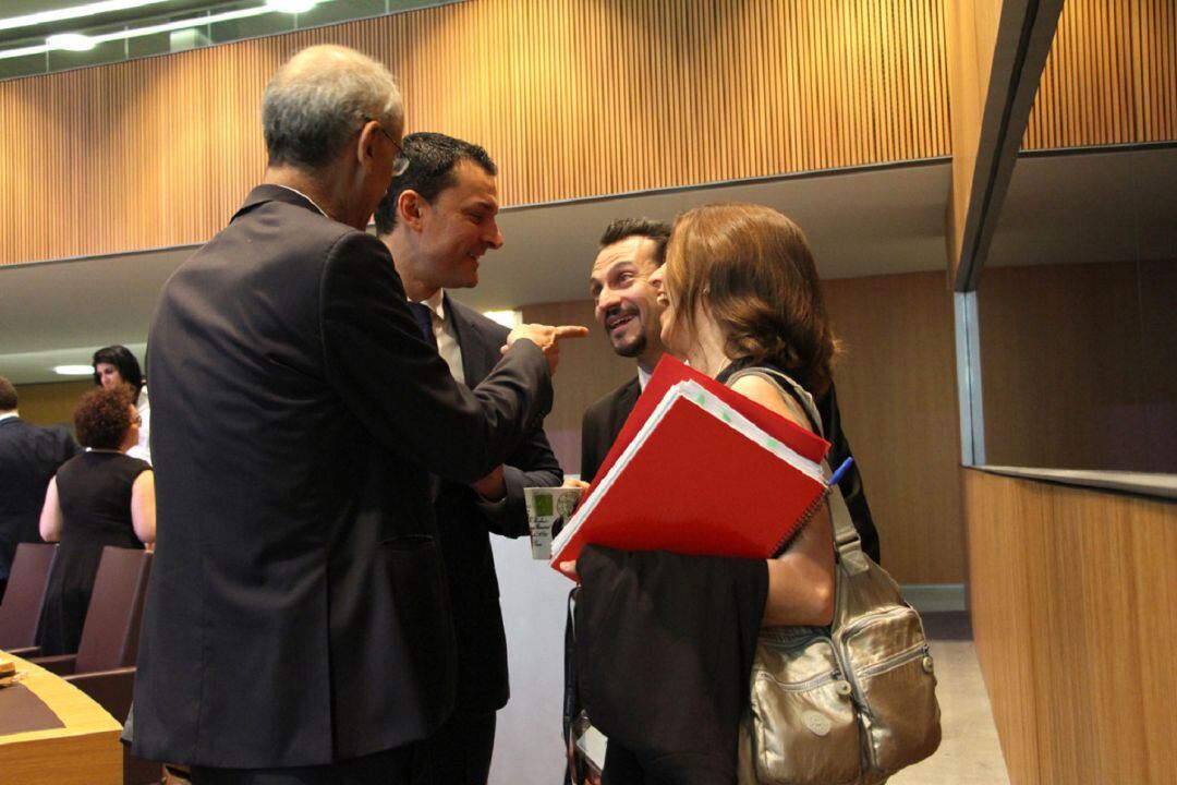 Liberals i socialdemòcrates al Consell General.