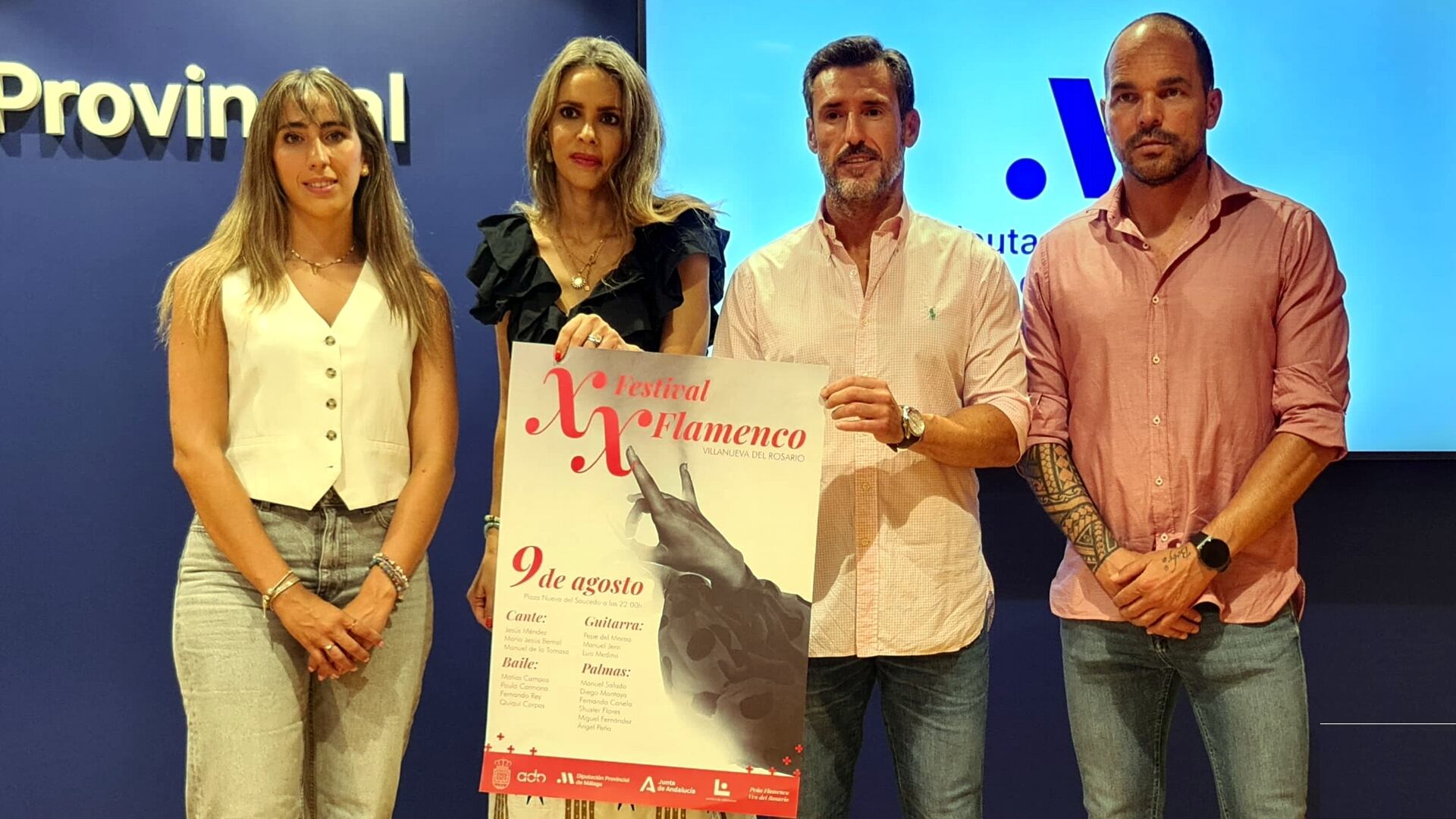 Presentación del XX Festival Flamenco de Villanueva del Rosario