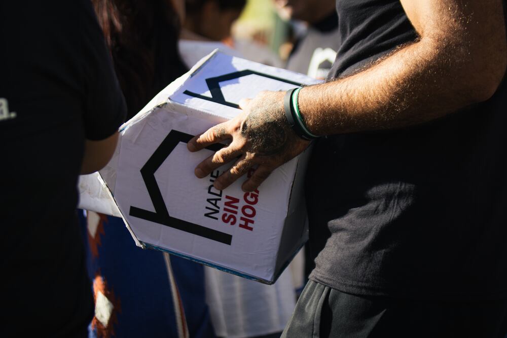 El lema de la campaña de Cáritas es “Sin hogar, pero con sueños”