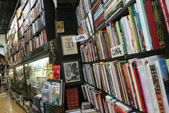Llibreria Canuda a Barcelona.