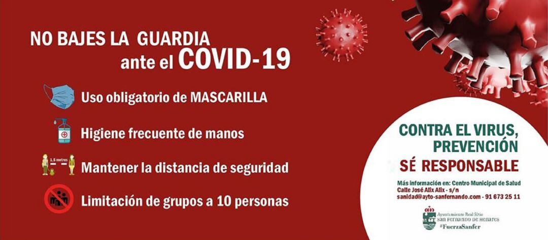 Campaña de concienciación del municipio madrileño.