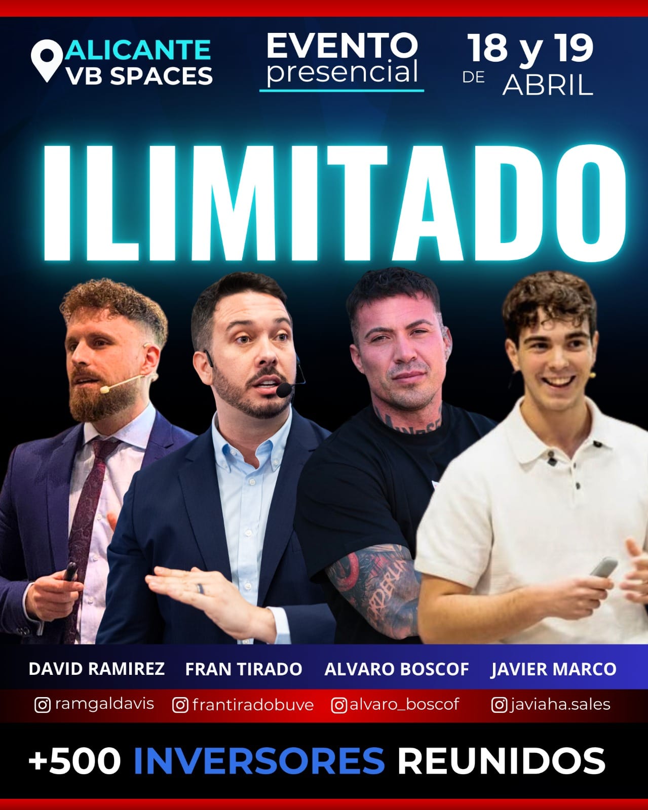 ILIMITADO Alicante es el evento de inversión inmobiliaria organizado por Buve Invest