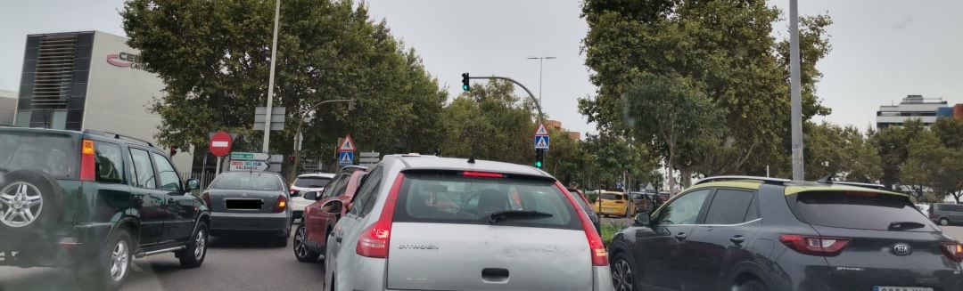 Tráfico en la ronda de circunvalación