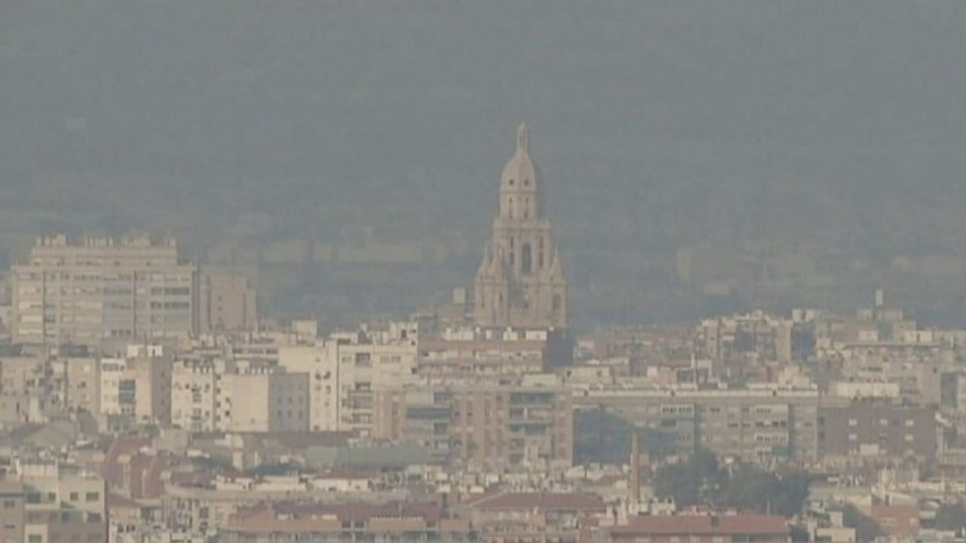 Contaminación en la ciudad de Murcia (Archivo)