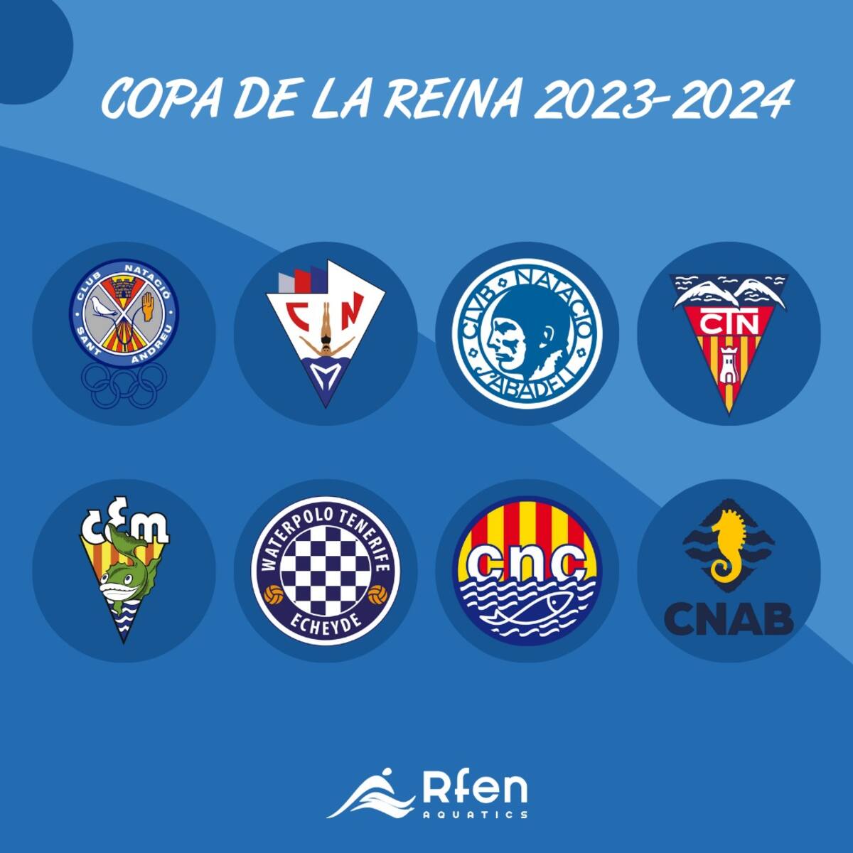 El CN Echeyde disfutará de la Copa de la Reina por segundo año consecutivo