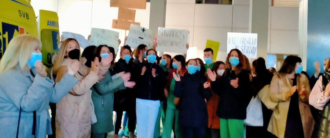 Movilizaciones de trabajadoras del Hospital A Coruña