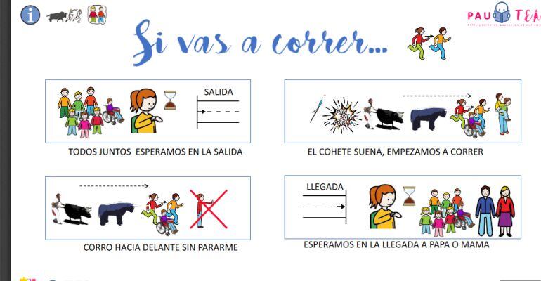 Instrucciones para los encierros infantiles