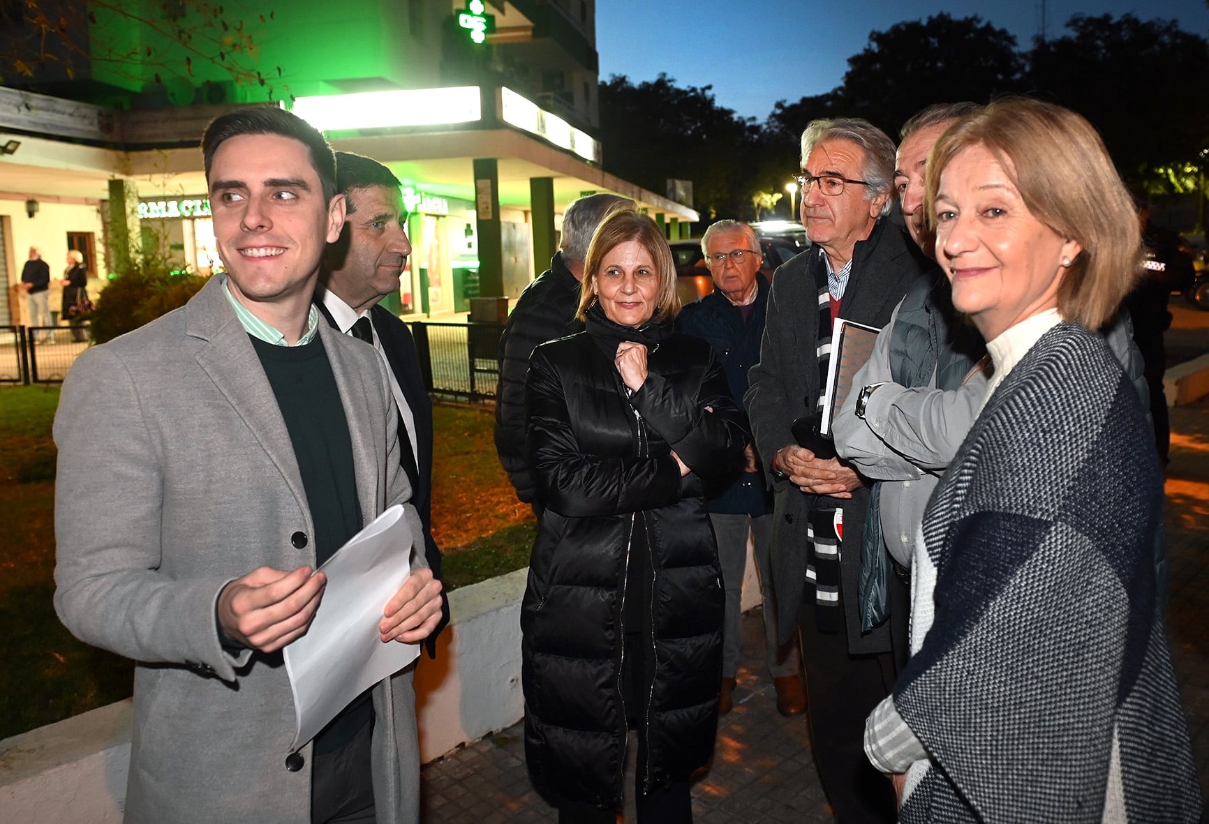 Visita de la alcaldesa de Jerez a El Almendral