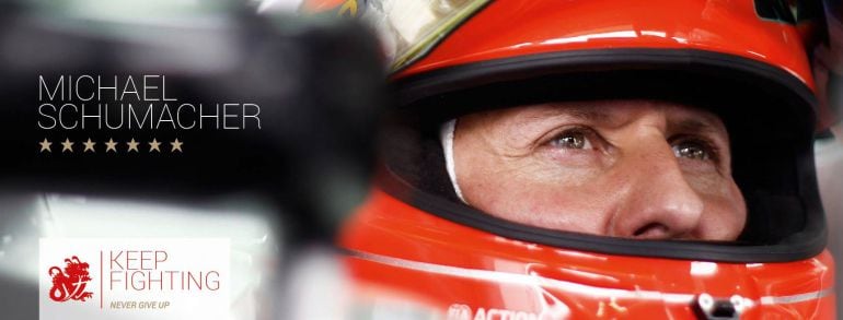 Así es la portada de la nueva página de Schumacher en redes sociales