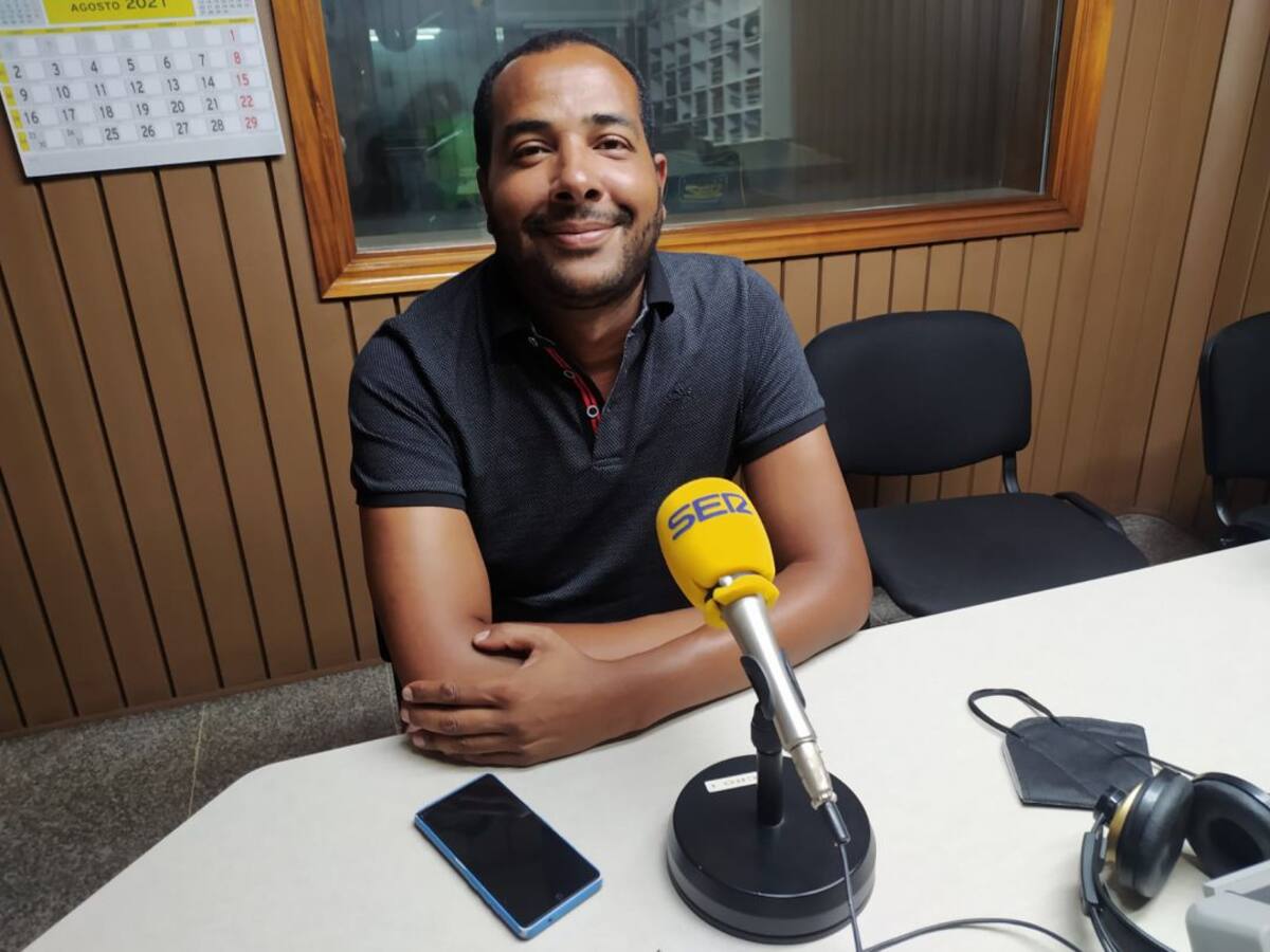 José Manuel Sam, Presidente de la Comparsa de Contrabandistas