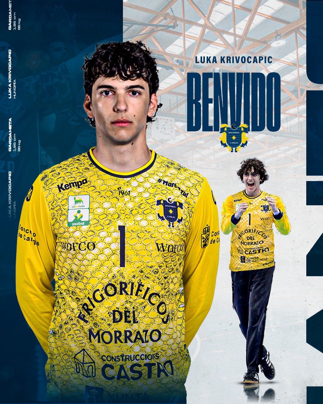 Luka Krivocapic ficha por el Cangas