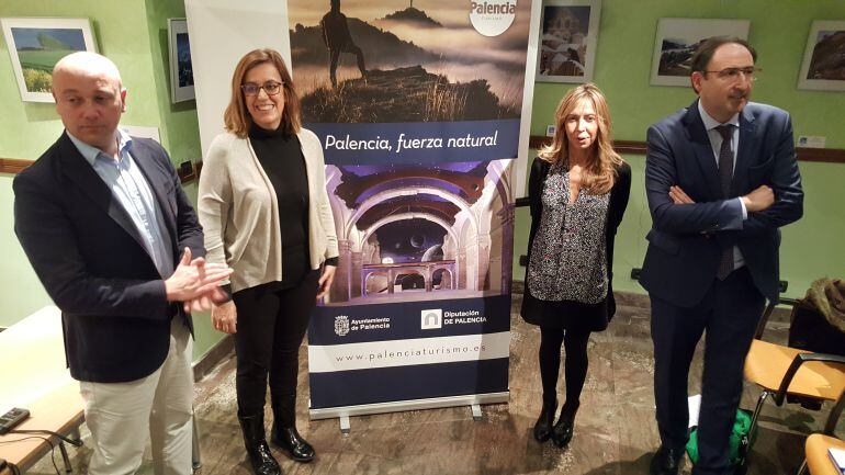 Diputación y Ayuntamiento presentan la oferta de Palencia en Fitur 2018