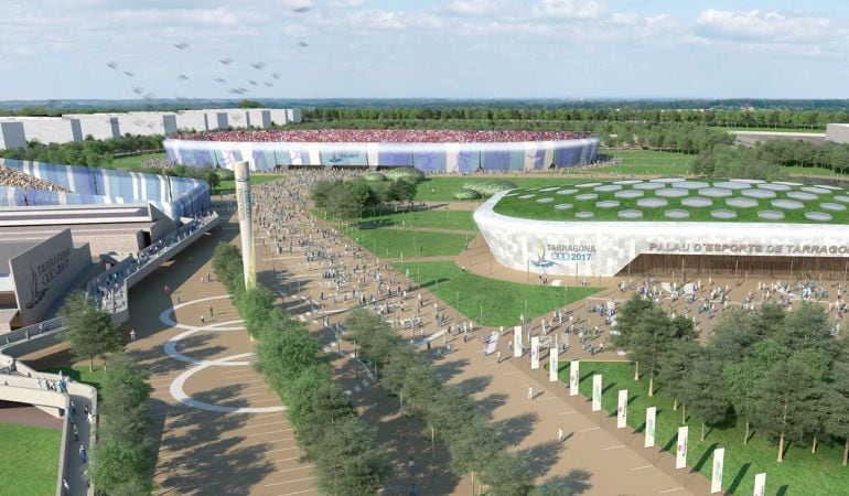 Imatge virtual de l'anella mediterrànea. 