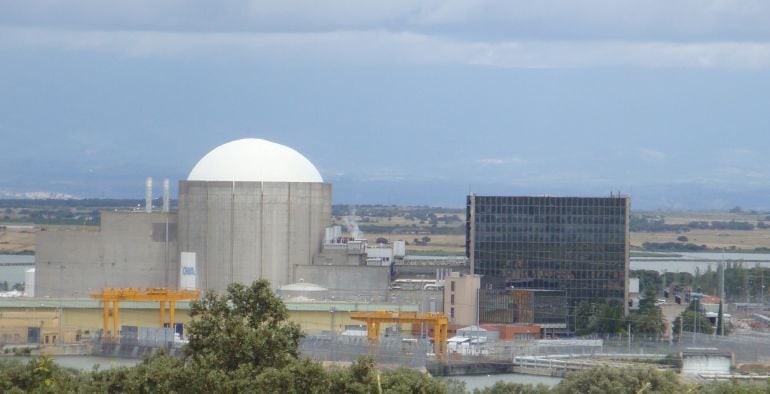 Vista de la Central Nuclear de Almaraz