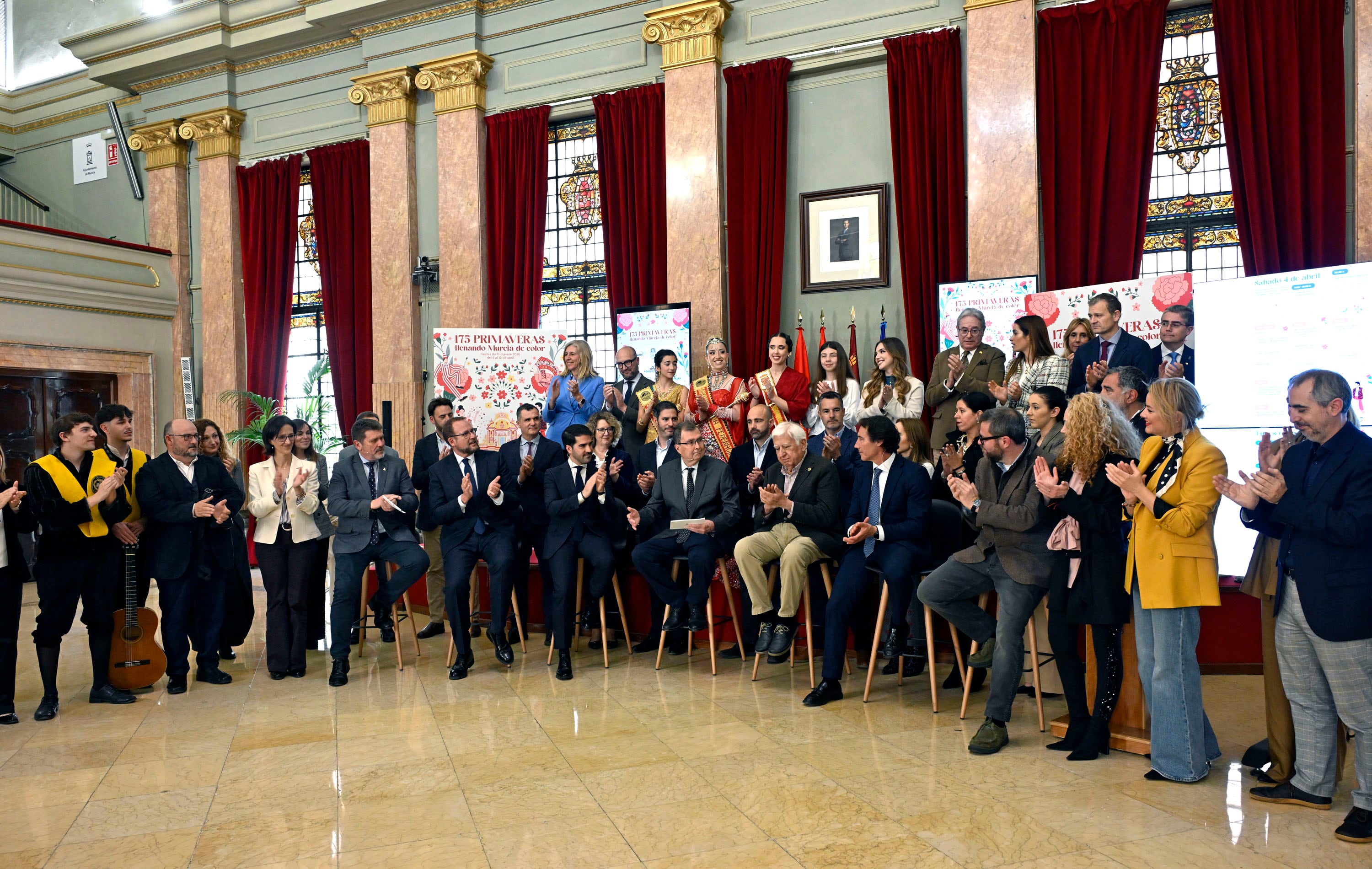 El alcalde de Murcia ha presentado la programación de las Fiestas de Primavera