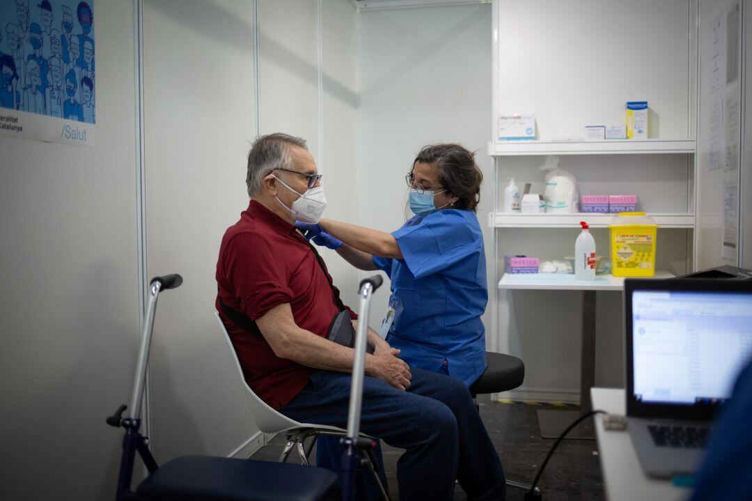 Continúa la vacunación hacia los mayores de 70 años en Salamanca.