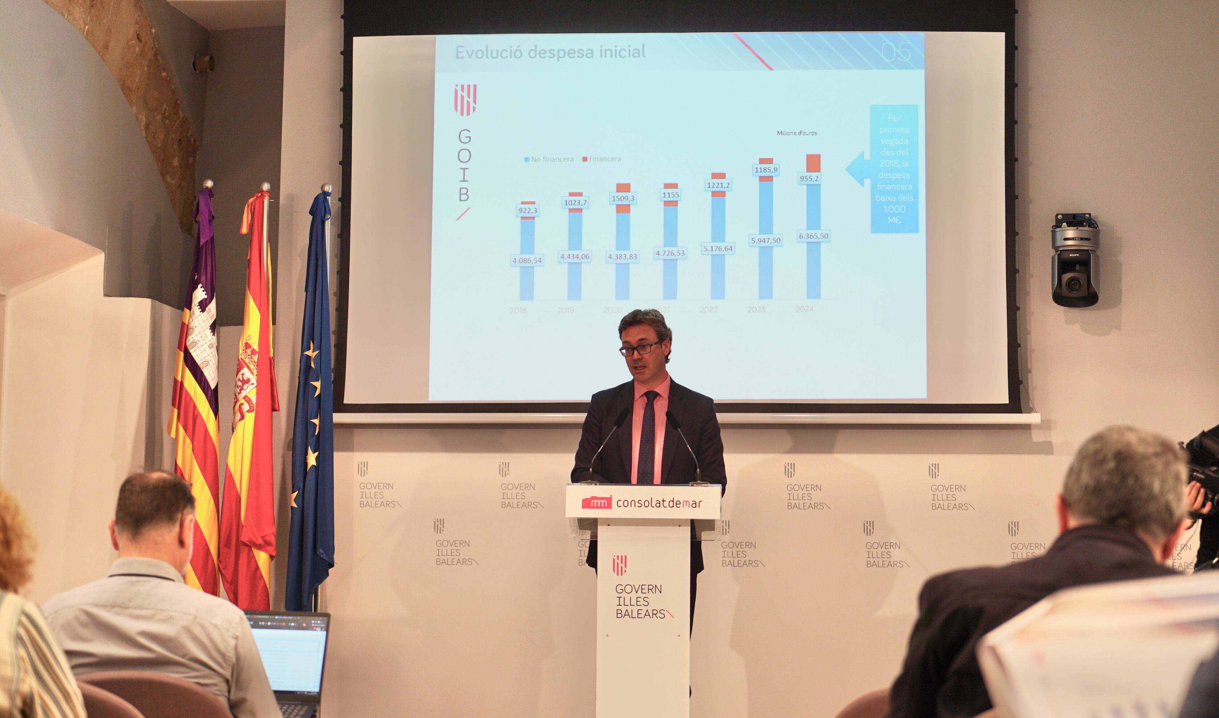 Antoni Costa en roda de premsa