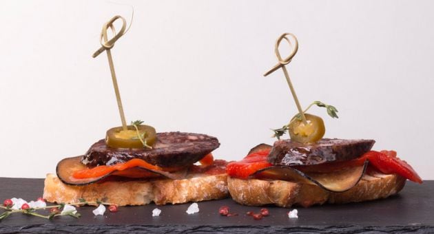 &#039;Pintxos&#039; del Perelyotny Kabak.