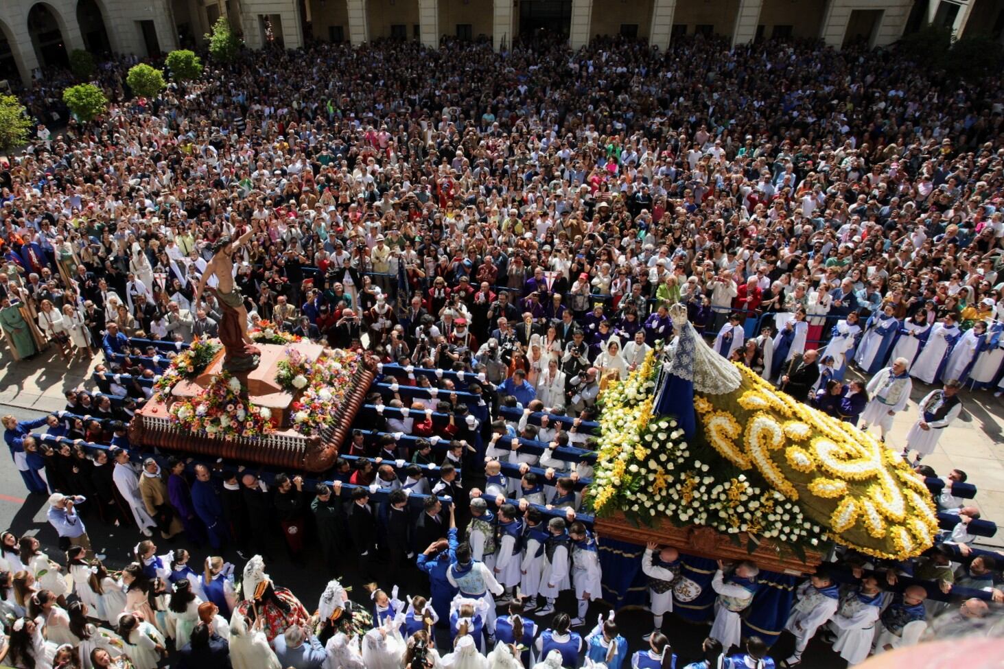 Imagen de archivo de la Semana Santa de Alicante