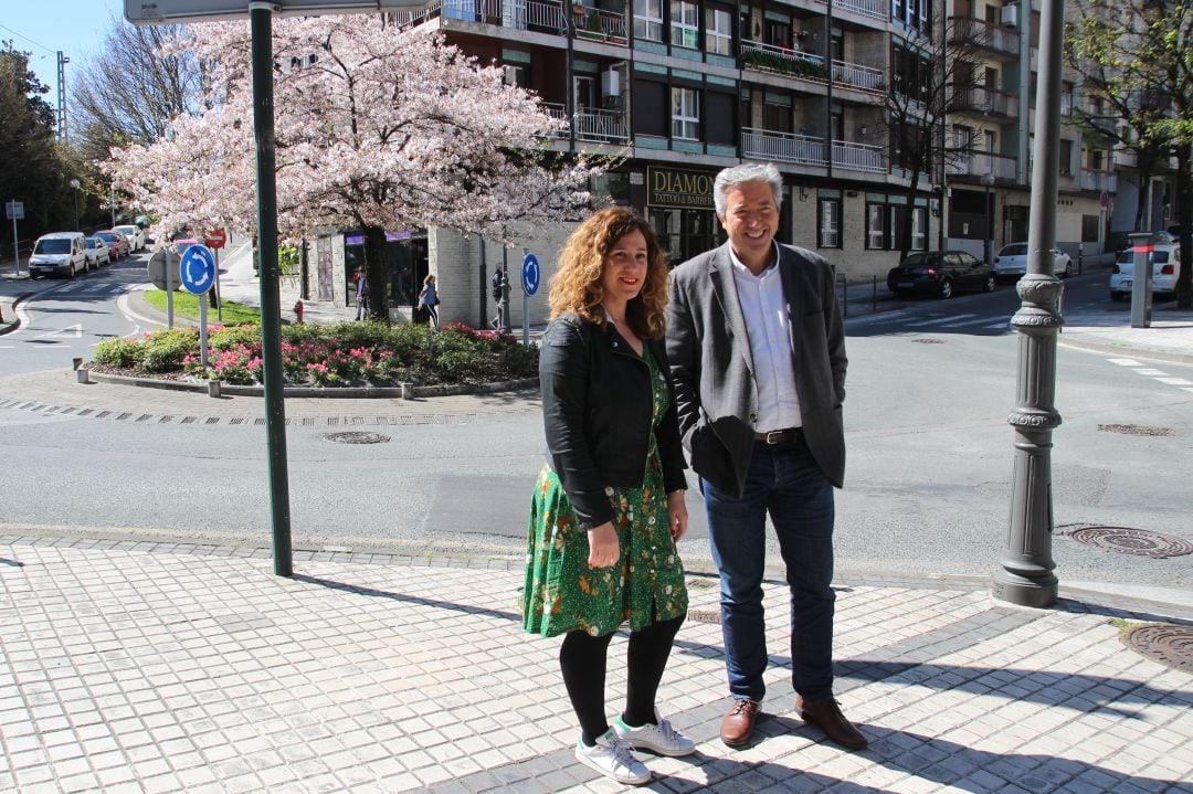 Los delegados Cristina Laborda y Pedro Alegre, han dado cuenta del grado de cumplimiento de las actuaciones del programa &quot;El alcalde en los barrios&quot;.