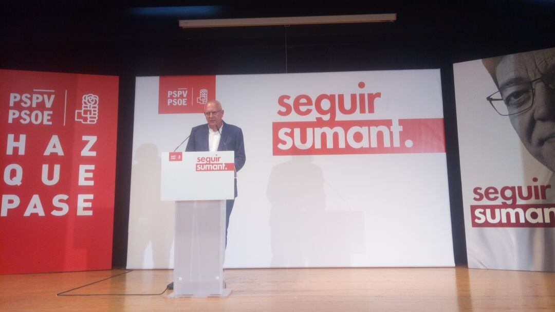 Vicent Grimalt, alcalde y candidato a la alcaldía de Dénia por el PSPV-PSOE.