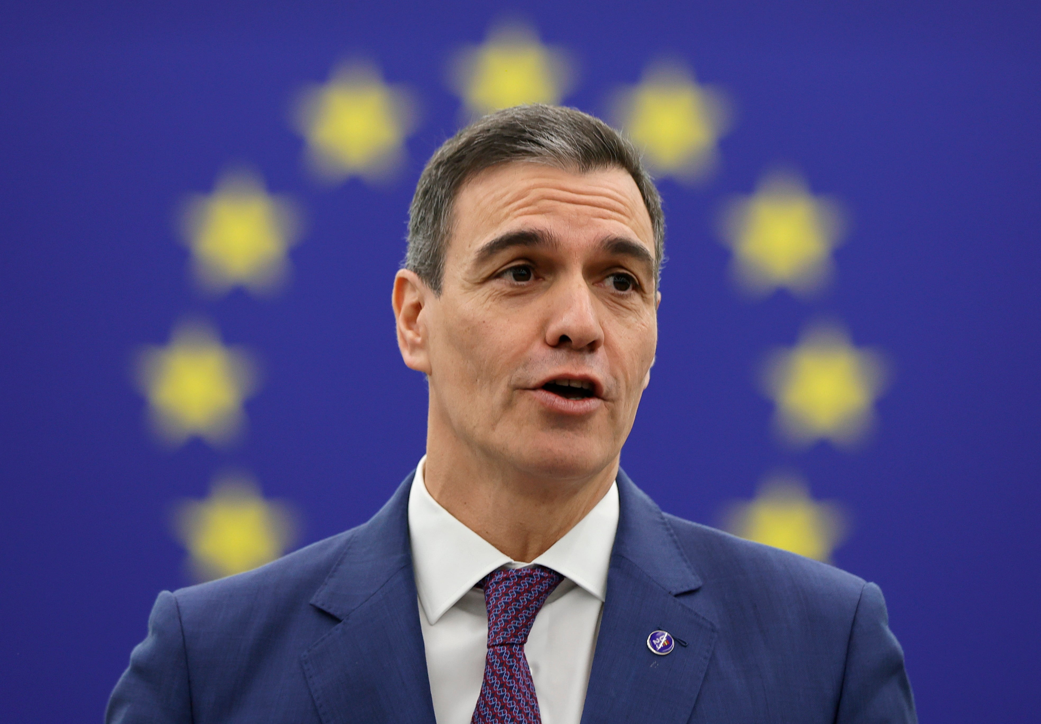 El presidente del gobierno de España, Pedro Sánchez.