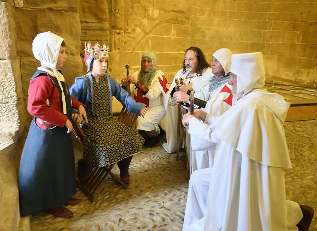 El Homenaje Templario a Jaime I y Guillem de Mont-rodón está declarado fiesta de interés turístico de Aragón