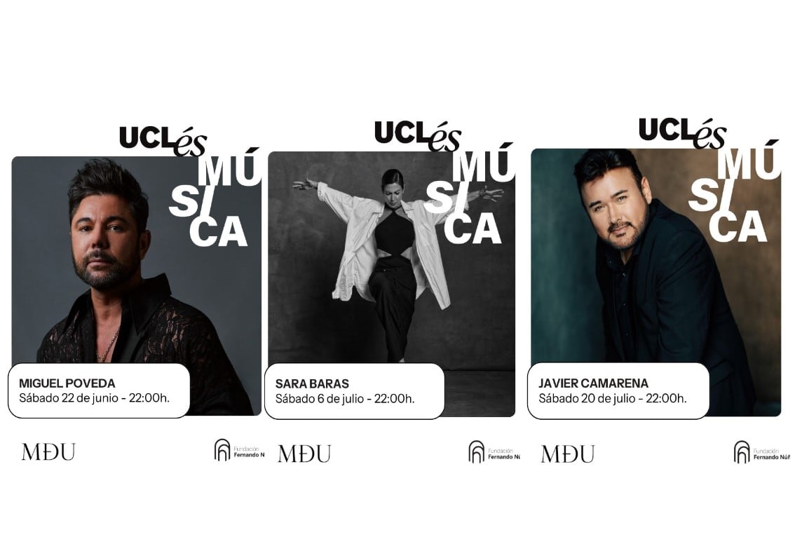 Miguel Poveda, Sara Baras y Javier Camarena en &quot;UclÉS Música 2024&quot;