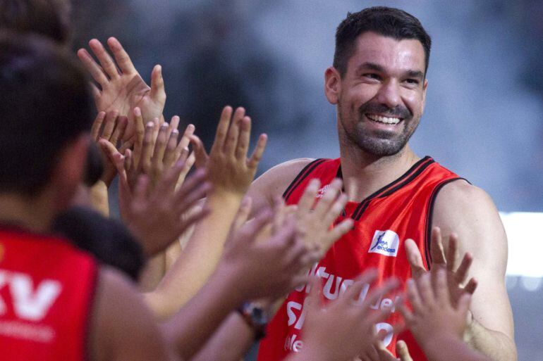 Rafa Martínez, capitán del Valencia Basket.