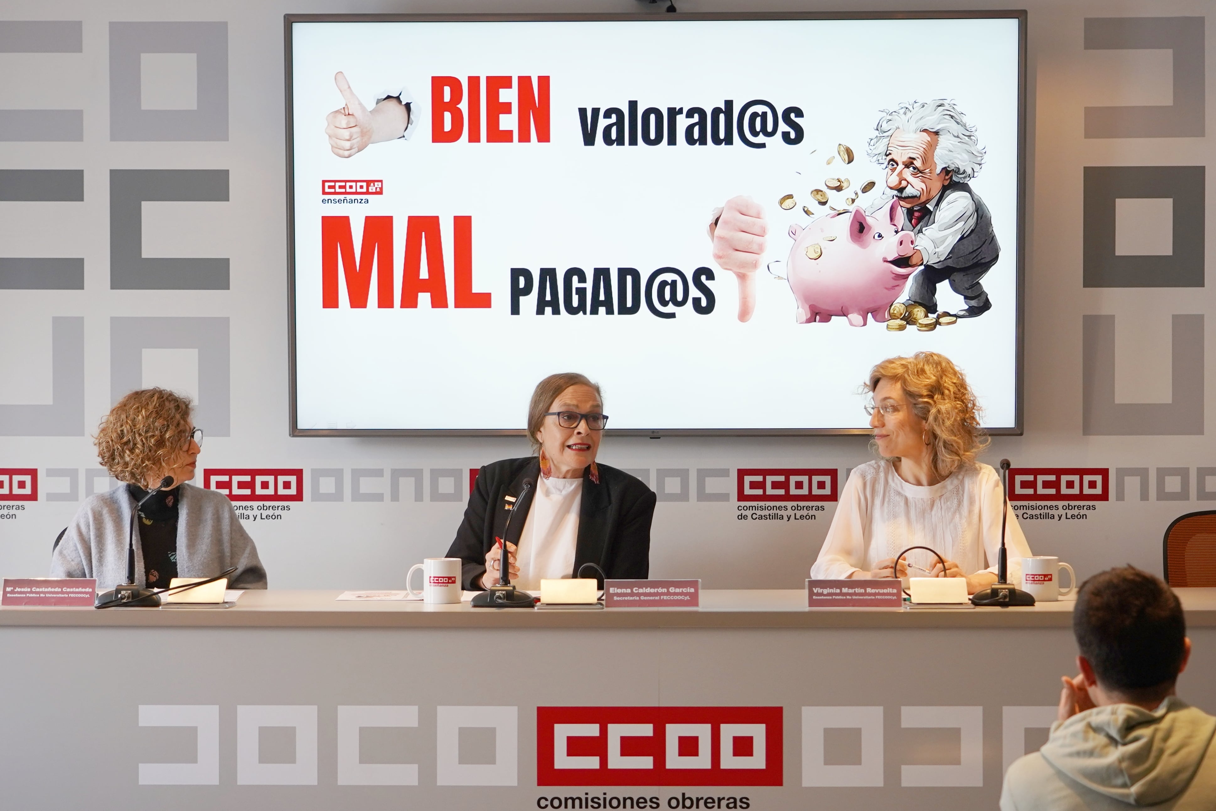 La Federación de Enseñanza de CCOO de Castilla y León presenta un informe de la situación económica actual del profesorado público no universitario a partir del análisis de las retribuciones docentes en las diferentes comunidades autónomas españolas. Se puede seguir por streaming: https://youtube.com/live/N_0DMfKTX6E