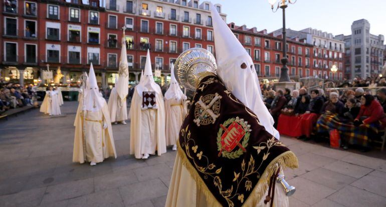 Uno de los momentos de la Procesión General de Valladolid