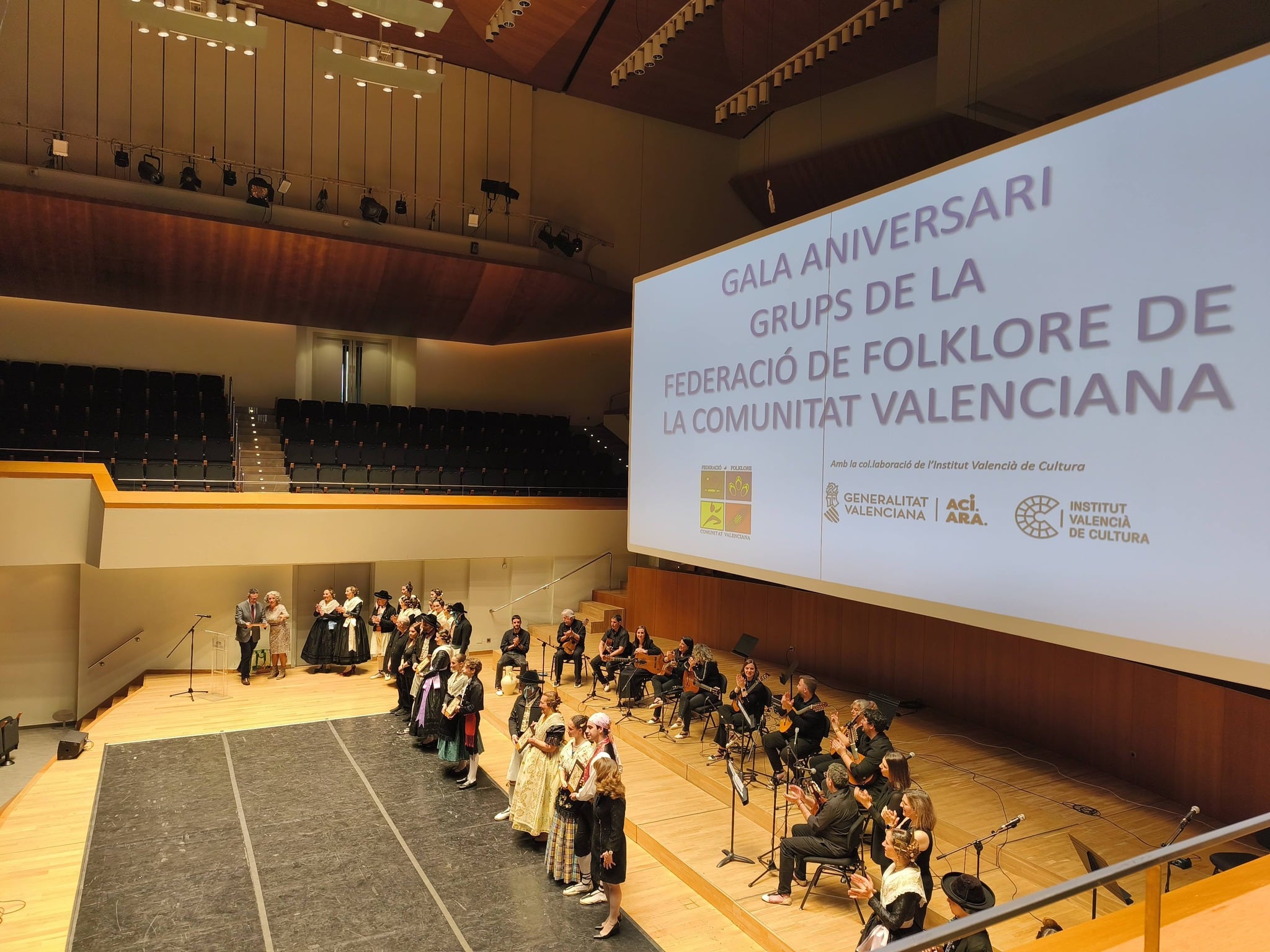 Momento de la actuación