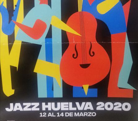 Cartel anunciador del Jazz Huelva Festival 2020