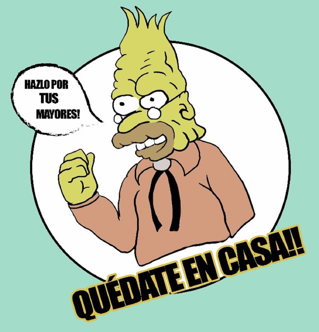 Cartel diseñado para esta campaña dirigida a los más jóvenes de Jaén diseñado por Bell J. Ripper.