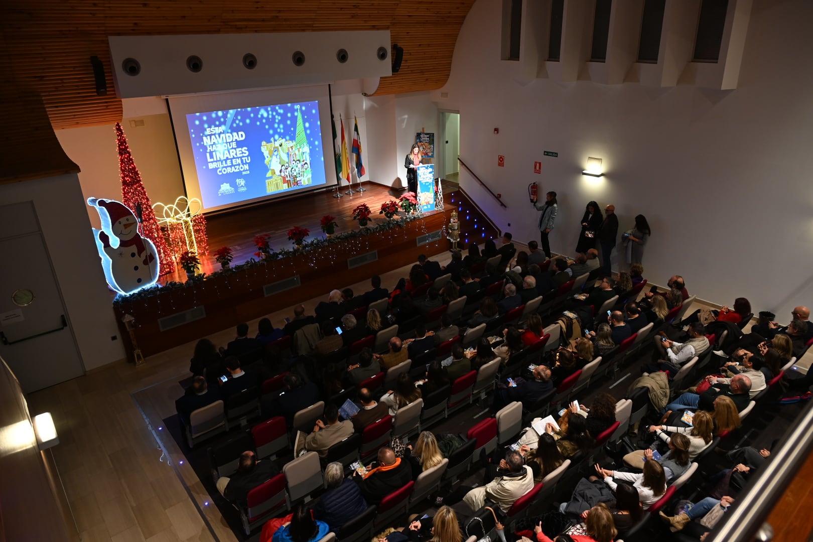 Presentación de la campaña de Navidad 2025 en Linares.