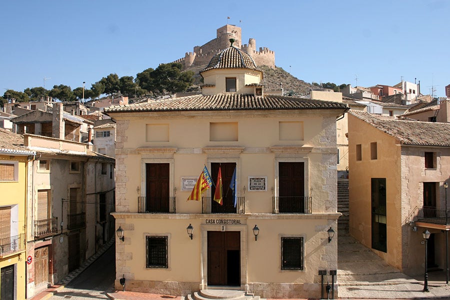Fotografía del ayuntamiento de Biar