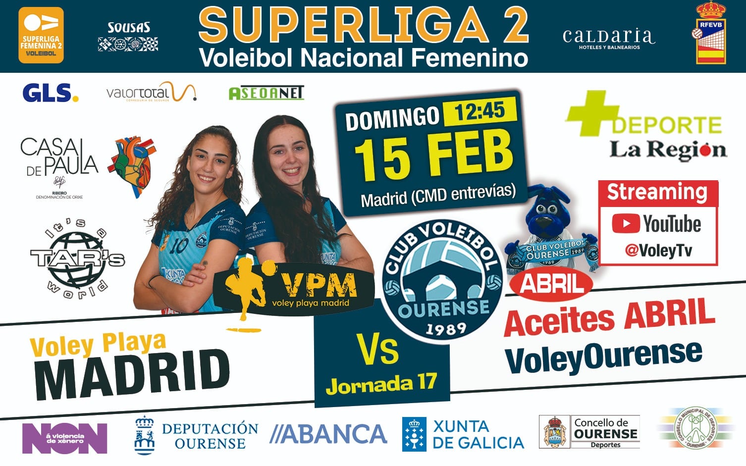 Nueva jornada para Voleyourense