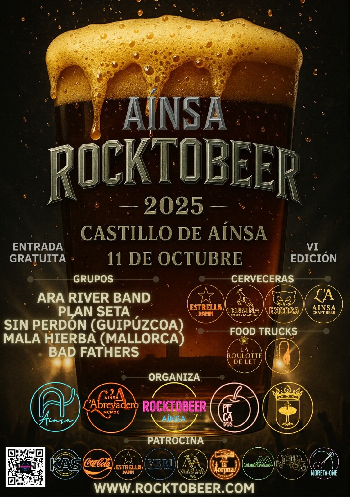 Cartel  del festival Rocktobeer