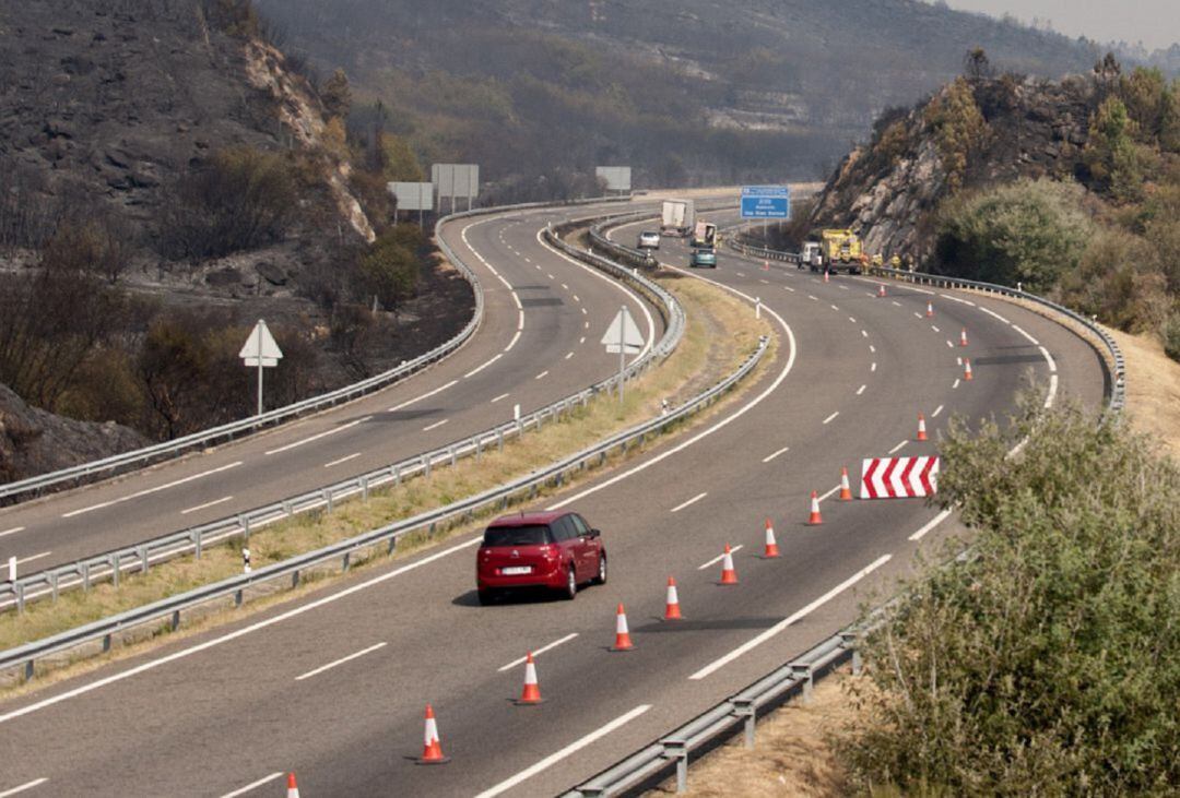 A-52, en la que se ha producido los dos accidentes 