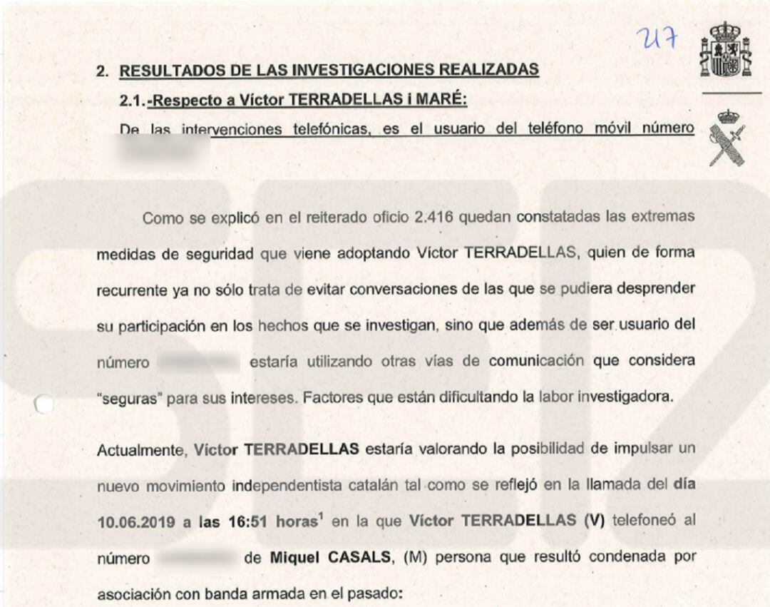 Los financiadores del procés hablaron con antiguos miembros de Terra LIiure y de EH Bildu para crear un nuevo movimiento independentista.