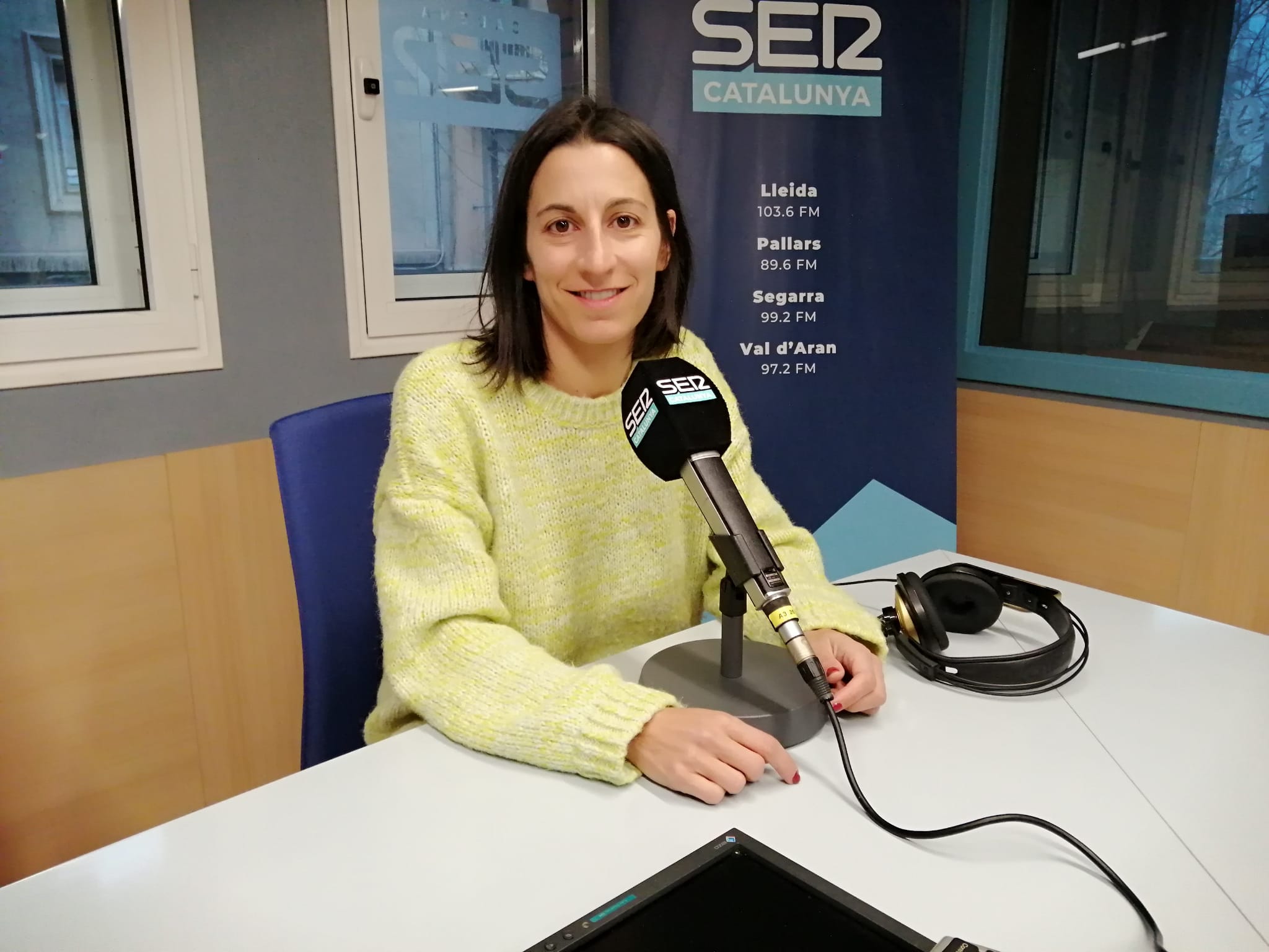 Laura Rubió, investigadora Agrotècnio de la UdL als estudis de Ràdio Lleida