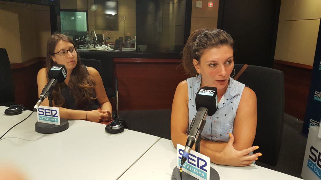 Laia Comas i Alessandra Barra, empresàries que lloguen pisos per habitacions