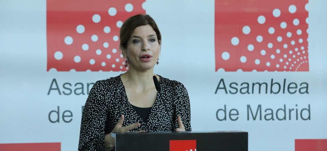 La portavoz del PSOE en la Asamblea de Madrid?, Hana Jalloul