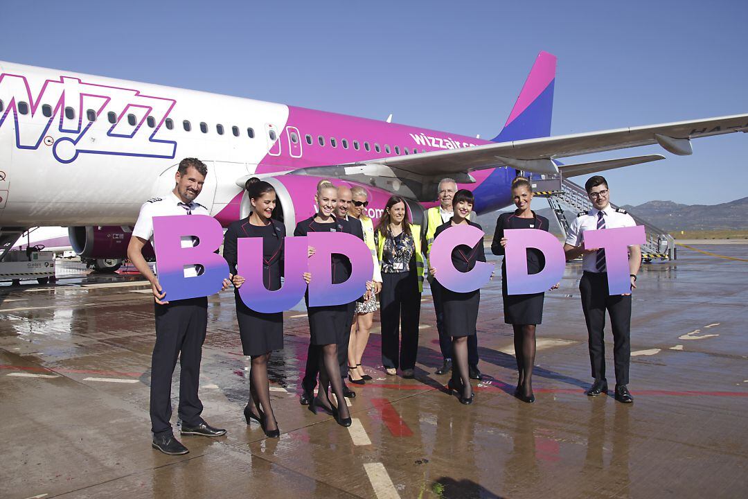 Primer vuelo de Wizz Air Budapest - Aeropuerto de Castellón (CDT)