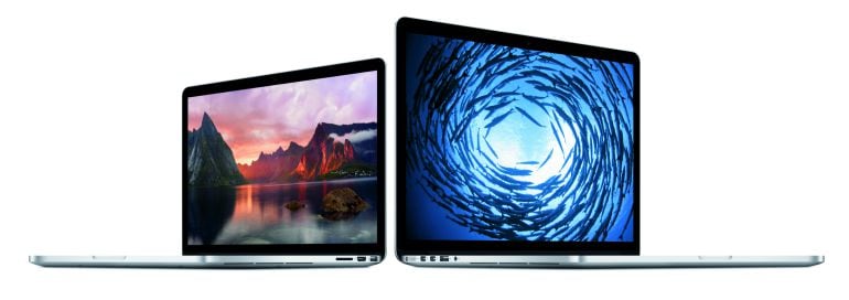 Dos ordenadores MacBook Pro