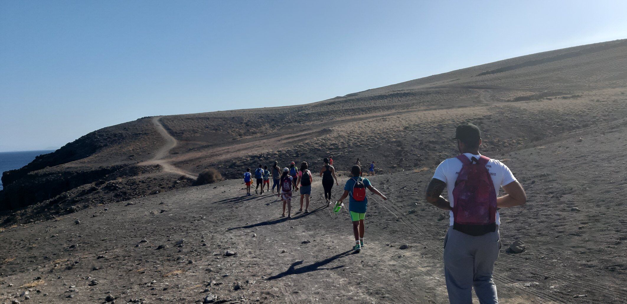 Imagen de archivo de una actividad realizada durante pasadas ediciones del programa Vacaciones en Paz en Lanzarote.