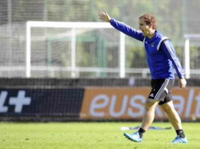 Jagoba Arrasate da indicaciones en Zubieta.