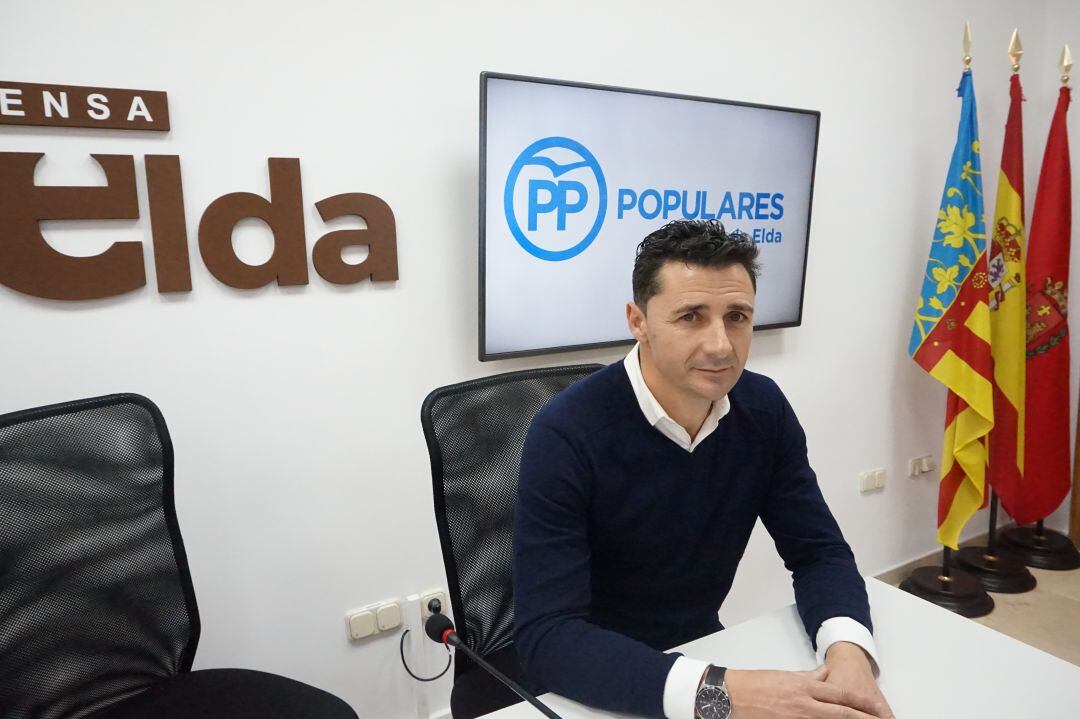 Concejal del PP en Elda, Alberto García