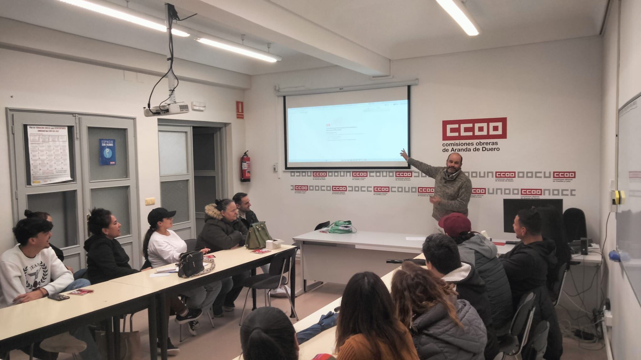 Primer curso del CITE en esta etapa, impartido por Mohamed Chograni